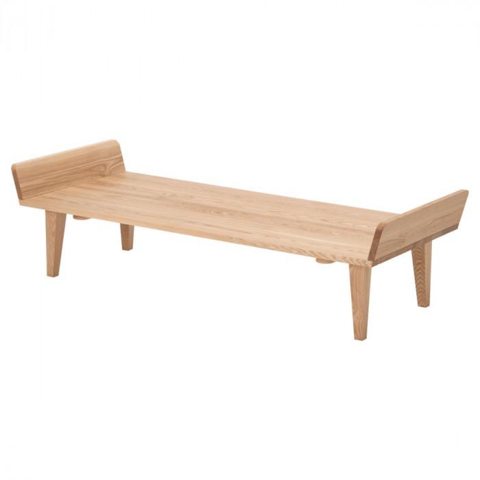 【ふるさと納税】旭川家具 コサイン お昼寝ソファ 北海道タモ_03957 | クラフト 民芸 人気 おすすめ 送料無料