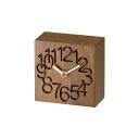 【ふるさと納税】旭川家具 コサイン MUKU時計(小) 名入れ加工あり ウォルナット_03970 | クラフト 民芸 人気 おすすめ 送料無料