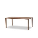 【ふるさと納税】旭川家具 カンディハウス WING LUX テーブル 180×90 ウォルナットCW_00971 | 国産家具 ダイニングテーブル 国産 テーブ...