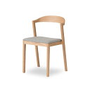 【ふるさと納税】旭川家具 カンディハウス キーラ スタッキングチェアー(座張)北海道タモNF/トニカLGY_00270 | 国産家具 ダイニングセット ダイニン...