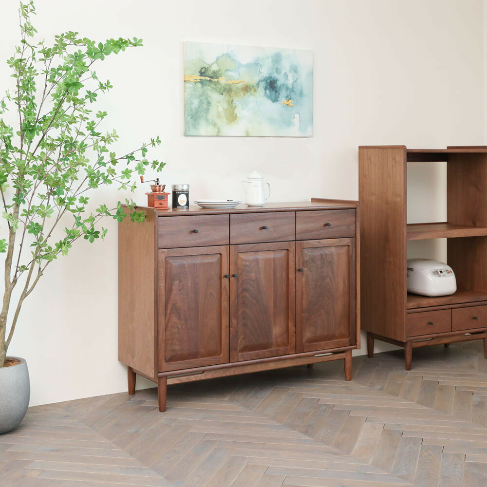 【ふるさと納税】旭川家具 MUKU工房オリジナル ジャム カウンターボード 120 ウォールナット_04902 | インテリア ファニチャー 人気 おすすめ 送...