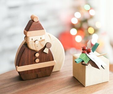 【ふるさと納税】旭川クラフト ササキ工芸 Woody Xmas(ウッディクリスマス)クリスマス サンタクロース トナカイ 雪だるま セット 天然木 旭川市ふるさと納税 北海道ふるさと納税