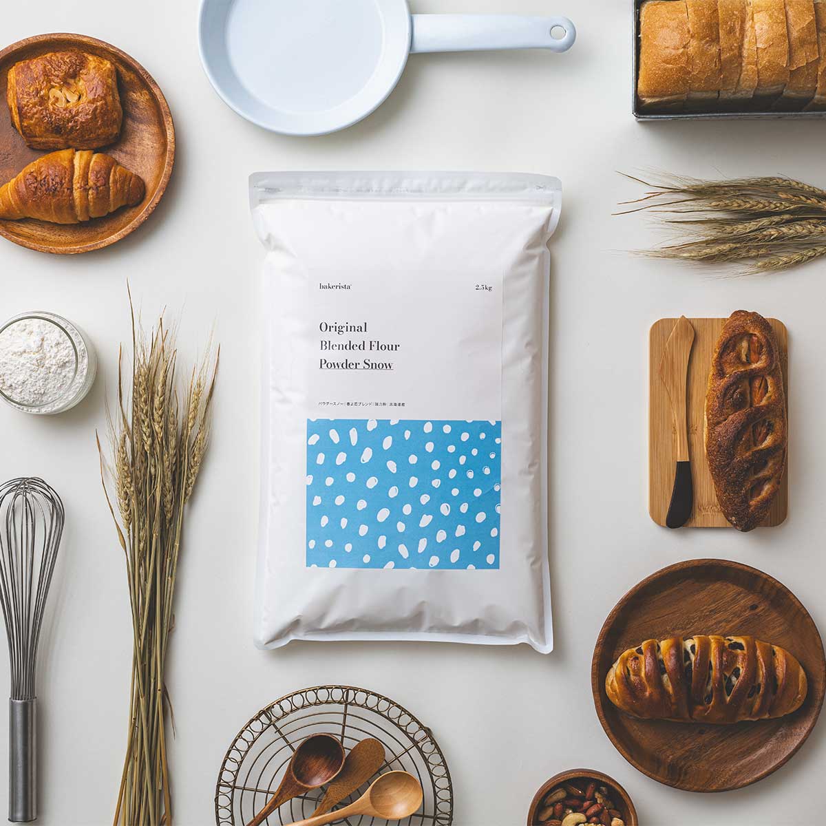 【ふるさと納税】北海道産 「春よ恋」「ゆめちから」ブレンド小麦粉 パウダースノー（パン用強力粉）選べる 2.5kg ～ 10kg 【 ふるさと納税 人気 おすすめ ランキング 小麦 小麦粉 粉 春よ恋 ゆめちから パン用 強力粉 国産 北海道産 北海道 室蘭市 送料無料 】 MROBI009