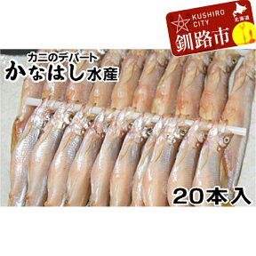 【ふるさと納税】本ししゃもオス・子持メス計20本 北海道 釧路 ふるさと納税 本ししゃも ししゃも 子持ち 魚 魚介 食べ比べ 天日干し 海産物 おつまみ 肴 北海道産 F4F-1017