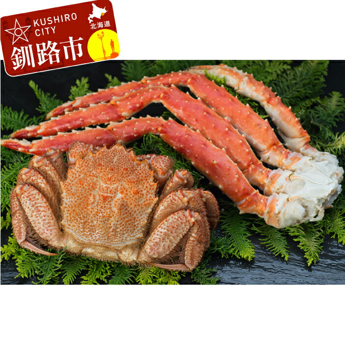 詰め合わせ 【ふるさと納税】【蟹セット】 ボイル毛蟹 350g＆タラバ脚1.0kg 北海道 釧路 ふるさと納税 かに 蟹 カニ 毛がに たらば ガニ 魚介類 海鮮 海産物 詰め合わせ 詰合せ F4F-0694