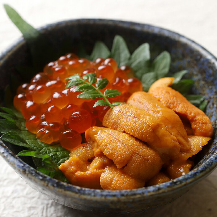 【ふるさと納税】（厳選） いくら醤油、 生うにセット （いくら醤油 250g、生うに 100g） 北海道 釧路 ふるさと納税 いくら 醤油漬け うに ウニ 雲丹 魚卵 魚介 海産物 海の幸 海鮮 いくら丼 うに丼 F4F-1013