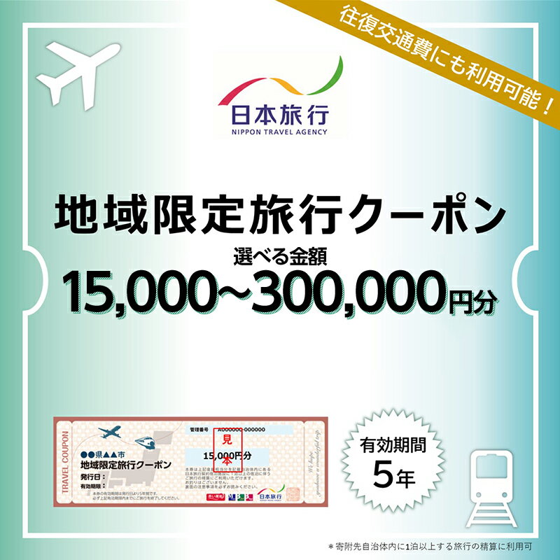 【ふるさと納税】 金額が選べる 日本旅行 地域限定旅行クーポン 15,000円分～300,000円分 旅行 チケット 旅行 宿泊券 釧路市 ホテル 観光 旅行 旅行券 宿泊 宿泊券 夏休み F4F-2474var