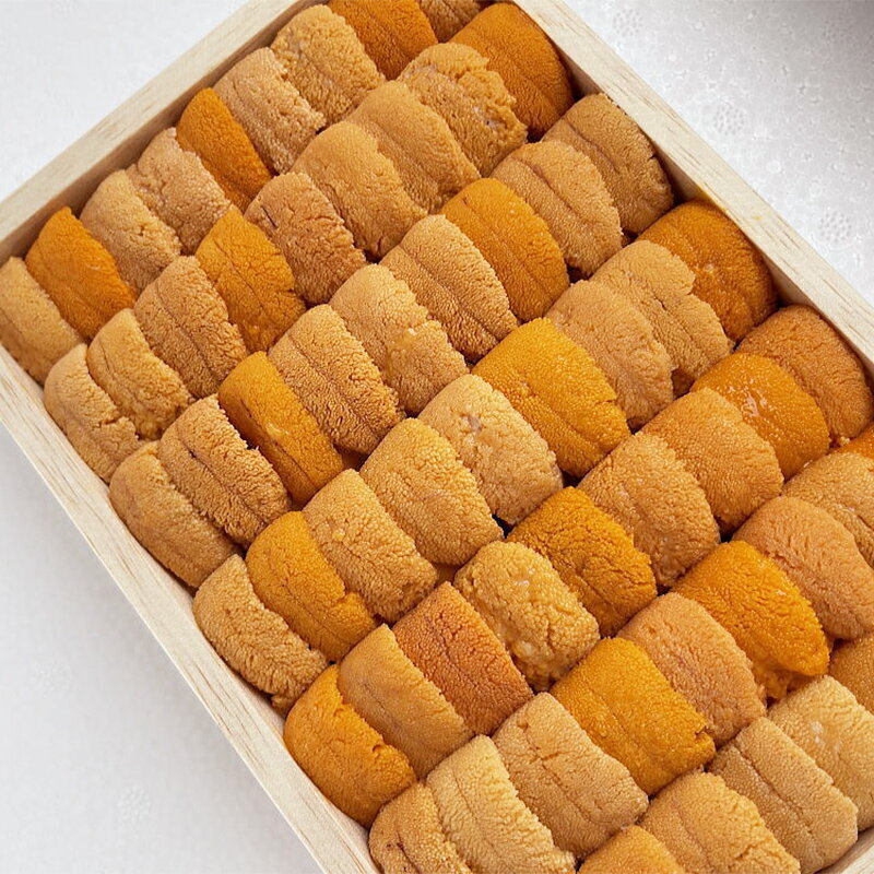 【ふるさと納税】高級・特選縦列盛えぞバフンうに250g ふるさと納税 うに 高級 ウニ 雲丹 エゾバフンウニ 大容量 贈答用 ギフト 北海道 釧路 F4F-3516