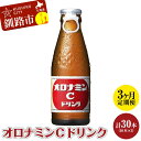 【ふるさと納税】【定期便3か月】オロナミンC 10本×3 計30本 小分け 北海道 オロナミン 常温 備蓄 ふるさと納税 炭酸飲料 F4F-5666