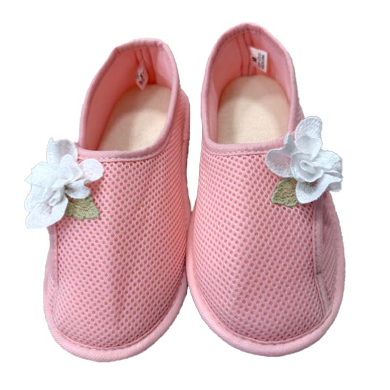 【ふるさと納税】＼サイズが選べる！／ 室内シューズ ピンク (前閉じ) S・M・L・LL 入院用 介護用 靴 母の日 ギフト くつ ルームシューズ 雑貨 F4F-8053var