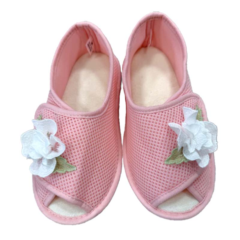 【ふるさと納税】＼サイズが選べる！／ 室内シューズ ピンク(前開き) S・M・L・LL 入院用 介護用 靴 母の日 ギフト くつ ルームシューズ 雑貨 F4F-8054var