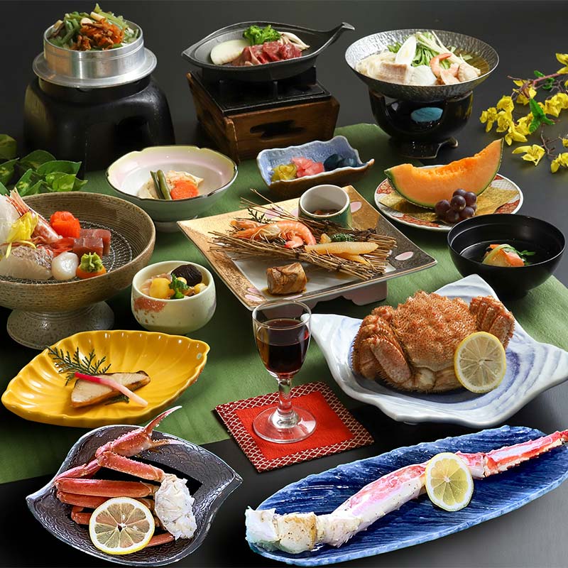 【ふるさと納税】御前水 サウナ&露天風呂客室 3大蟹付ペア宿泊 1泊2食 チケット 宿泊 利用券 サウナ ホテル 旅行 宿泊券 北海道 クーポン 風呂 券 かに カニ ズワイガニ タラバガニ 毛ガニ 和会席膳 温泉 源泉かけ流し 阿寒湖 釧路 F4F-8255その2