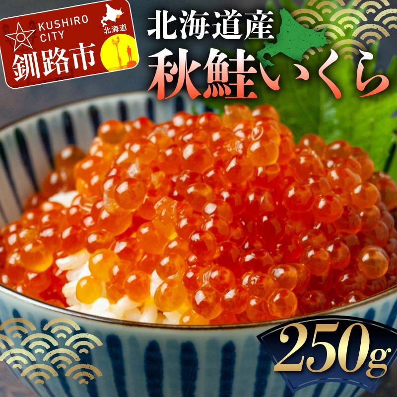 北海道産 秋鮭いくら 250g いくら丼 イクラ いくらショッパーズ菱光 菱光