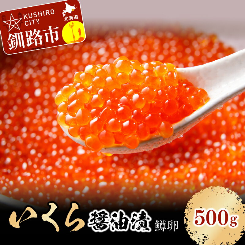 【ふるさと納税】いくら醤油漬（鱒いくら）500g（250g×