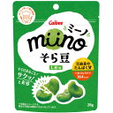 【ふるさと納税】カルビーmiino(ミーノ) そら豆 しお味 12個入り スナック菓子【帯広工場製造】【1519309】
