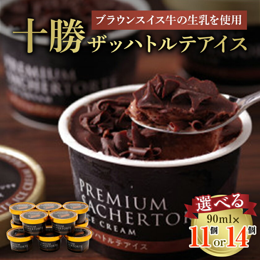 十勝ザッハトルテアイス(11個/14個)[配送不可地域:離島][G1469793]
