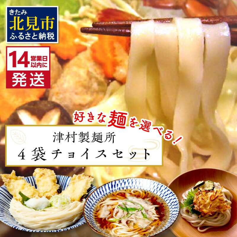 【ふるさと納税】《14営業日以内に発送》4種類から選べる！麺