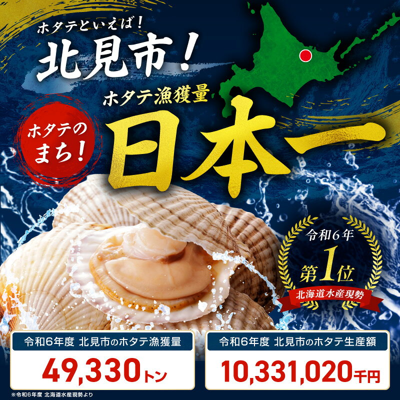【ふるさと納税】総合1位 大粒 ホタテ 貝柱 300g〜1.2kg 生食用 玉冷 訳あり 不揃い （ ほたて 帆立 ホタテ貝柱 刺身 オホーツク 海鮮 冷凍 ギフト 発送時期が選べる 定期便あり 北海道 北見市 ）