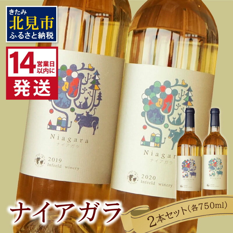 [14営業日以内に発送]ナイアガラ2本セット ( ワイン お酒 酒 ぶどう セット )