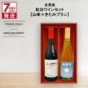 【ふるさと納税】《7営業日以内に発送》北見産 紅白ワインセット(山幸×きたみブラン) ( ワイン 赤ワイン 白ワイン 紅白セット 山幸 きたみブラン ギフト 贈...
