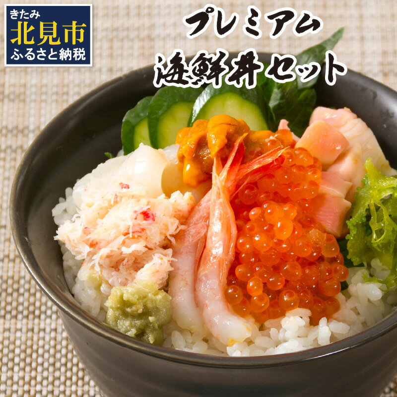 厳選!プレミアム海鮮丼セット 5個入 ( 海鮮丼 海鮮 イクラ ホタテ カニ ズワイガニ エビ 北海道 セット プレミアム 豪華 おつまみ 海の幸 )