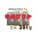 50位! 口コミ数「0件」評価「0」【令和5年産】北海道岩見沢産くすのきファームのゆめぴりか玄米（30Kg）【34140】