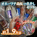 【ふるさと納税】オホーツク高級一夜干しセット(網走加工) 【 ふるさと納税 人気 おすすめ ランキング ほっけ ホッケ キンキ 干物 一夜干し 開き 魚 真空パ...