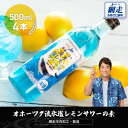 【ふるさと納税】オホーツク流氷塩レモンサワーの素 500ml×4本入り(網走市内加工・製造)【 ふるさと納税 人気 おすすめ ランキング レモンサワー 素 お酒...