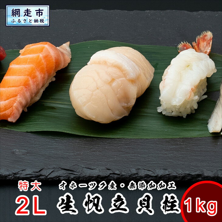 【ふるさと納税】 LLサイズ 刺身用帆立貝柱 1kg＜網走加工＞ 1粒約60g 【 ふるさと納税 人気 おすすめ ランキング ほたて ホタテ 帆立 貝柱 ほたて貝柱 ホタテ刺身 帆立貝柱 魚介 魚介類 オホーツク産 新鮮 刺身 バター焼き 大粒 北海道 網走市 送料無料 】 ABX006