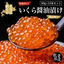 【ふるさと納税】【数量限定】特製甘口いくら醤油漬け 80g×10本セット(網走加工)【 ふるさと納税 人気 おすすめ ランキング いくら醤油漬 醤油漬け 醤油漬...