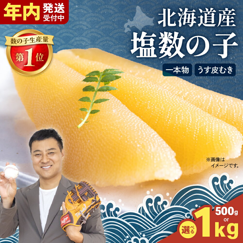 [選べる量][選べる配送月]北海道産 塩数の子(うす皮むき)500g〜 1本物 お正月 人気 魚卵 高級 おつまみ ご飯のお供 惣菜 おかず 珍味 海鮮 海産物 海の幸 魚介 魚介類 魚卵 加工品 北海道産 かずのこ カズノコ 塩カズノコ 株式会社やまか おせち