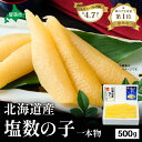 【ふるさと納税】北海道産 塩数の子(うす皮むき)500g 1本物 お正月 人気 魚卵 高級 おつまみ ご飯のお供 惣菜 おかず 珍味 海鮮 海産物 海の幸 魚介 魚介類 魚卵 加工品 北海道産 かずのこ カズノコ 塩カズノコ 株式会社やまか おせち