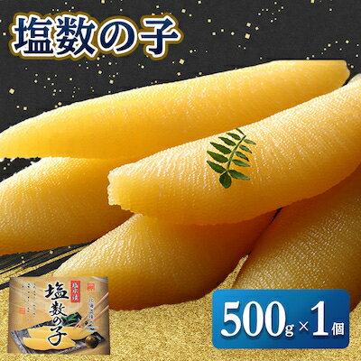 【ふるさと納税】【黄色いダイヤ】 はじける「パリッ」は高級の証 塩数の子　500g×1個【配送不可地域：離島】【1101390】