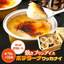 20位! 口コミ数「5件」評価「4.8」 焼きプリンアイス 約 70g × 10個 北海道 ポテラーナワッカナイ 焼きプリン スイーツ ギフト プレゼント 贈り物 送料無料 【配送･･･ 