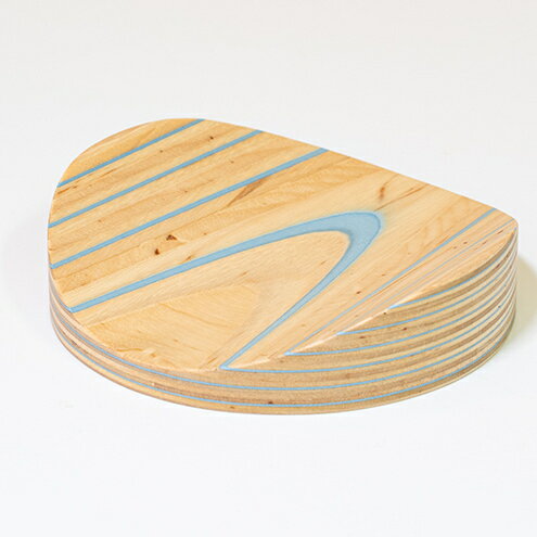 木製 トレイ mokume blue ブルー ウッドデザイン賞受賞 ペーパーウッド 木製トレイ 木製トレー トレー 受け皿 コイントレイ コイントレー おしゃれ かわいい 雑貨 日用品 置物 インテリア 北海道 芦別市