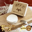 カマンベールタイプ 横市チーズ 170g×2個 北海道 芦別市 横市フロマージュ舎　【 加工食品 乳製品 安全 安心 新鮮 牛乳 乳酸菌 濃厚 香り 風味 絶品 白カビ 】