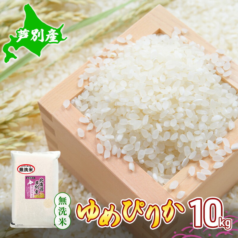 【ふるさと納税】北海道 芦別産 R5年産 ゆめぴりか 無洗米
