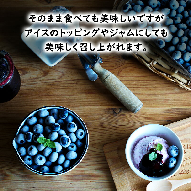 【ふるさと納税】冷凍 ブルーベリー 800g (400g×2パック) 北海道産 フルーツ 果物 旬のフルーツ 旬の果物 くだもの 北海道 芦別市 f012165-ashibetsu-10000971 北海道芦別市 サンプル画像3