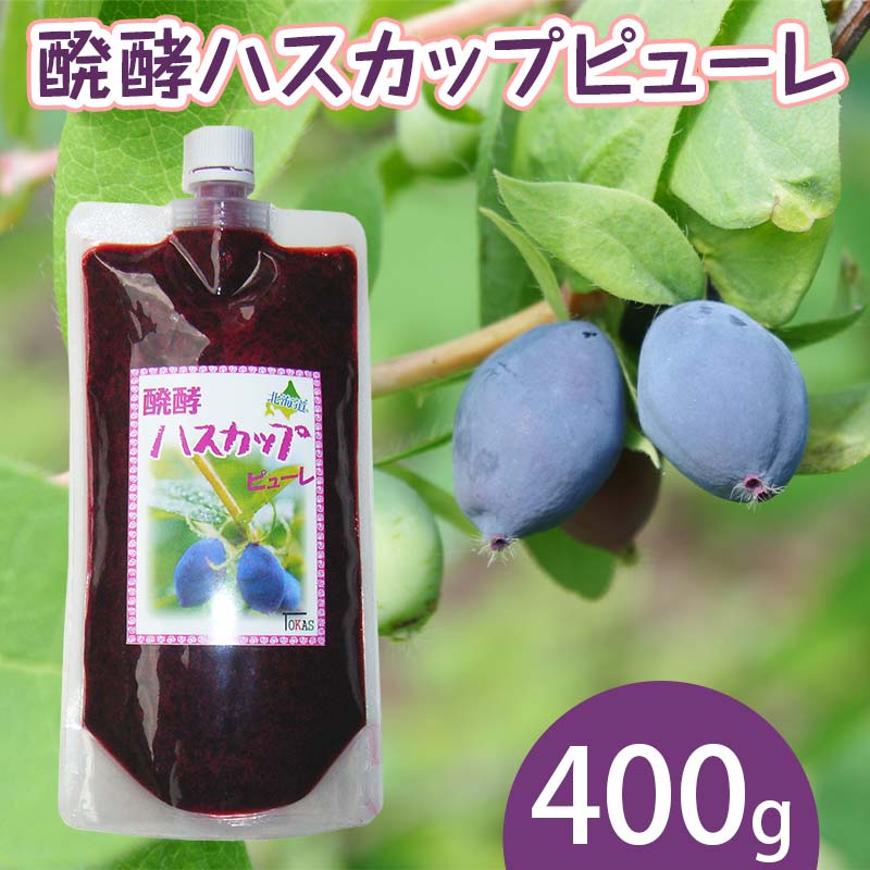 醗酵ハスカップピューレ 400g