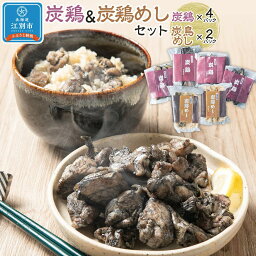 【ふるさと納税】北海道産 若鶏熟成炭火焼き(炭鶏)140g×4・炊き込みご飯セット260g×2 | 肉 お肉 にく 食品 北海道産 人気 おすすめ