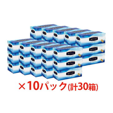 【ふるさと納税】エリエール贅沢保湿200W3P×10パック 計30箱(贅沢保湿 箱ティッシュ ボックスティッシュ 保湿成分配合 生活必需品 )　【雑貨 日用品 ふるさと納税 日用雑貨 エリエール】