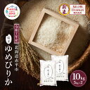 【ふるさと納税】【先行予約】令和7年産 北海道 赤平産 ゆめぴりか 10kg 白米 精米 米 北海道 ごはん ご飯 ライス おにぎり お届け:2025年11月初旬より順次出荷