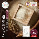 【ふるさと納税】【先行予約】令和7年産 北海道 赤平産 ゆめぴりか 5kg 3ヵ月連続お届け 白米 精米 米 北海道 ごはん ご飯 ライス おにぎり 定期便 定期 お楽しみ 3回 お届け:2025年11月初旬より順次出荷