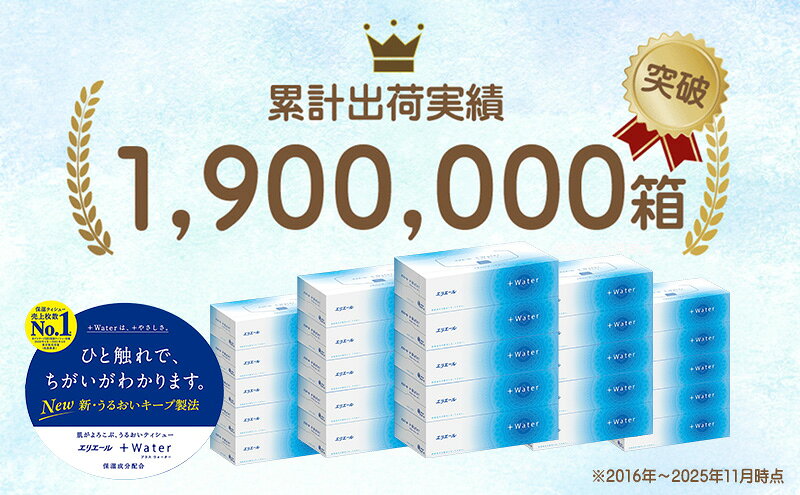 【ふるさと納税】【定期便 2ヵ月連続お届け】エリエール 〈アソート〉 ＋Water 15箱 シングル 55m 48ロール トイレットペーパー ティッシュ トイレ ボックスティッシュ まとめ買い ペーパー 紙 防災 常備品 備蓄品 消耗品 備蓄 日用品　お届け：入金翌月中旬以降出荷