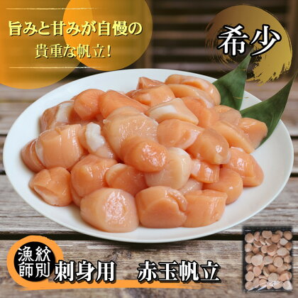 18-69 【希少】お刺身用 赤帆立800g　｜北海道産　グルメ　海鮮丼【緊急支援品】