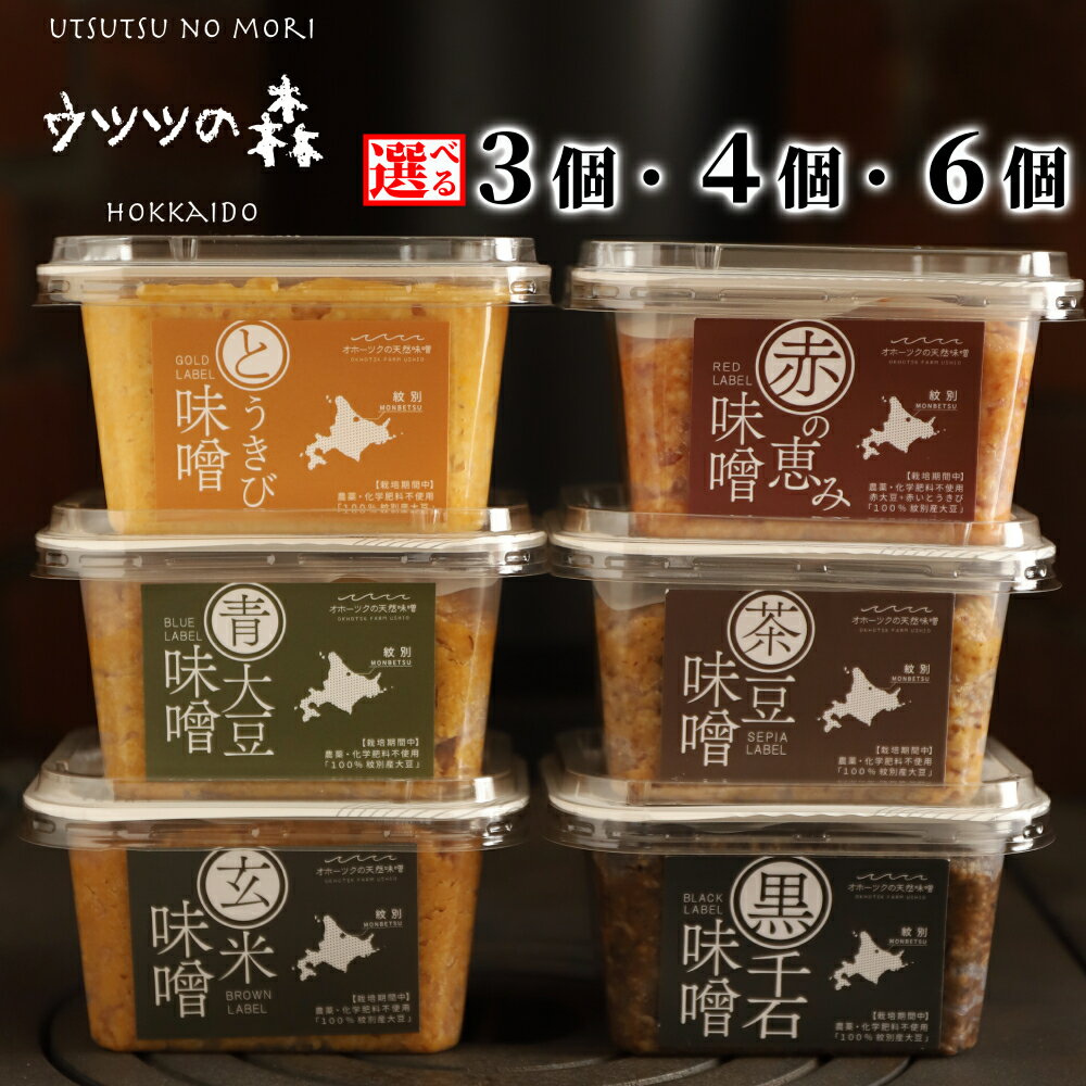 【ふるさと納税】【年内配送12月15日入金まで】味噌 | 選べる セット とうきび味噌 玄米味噌 青大豆味..