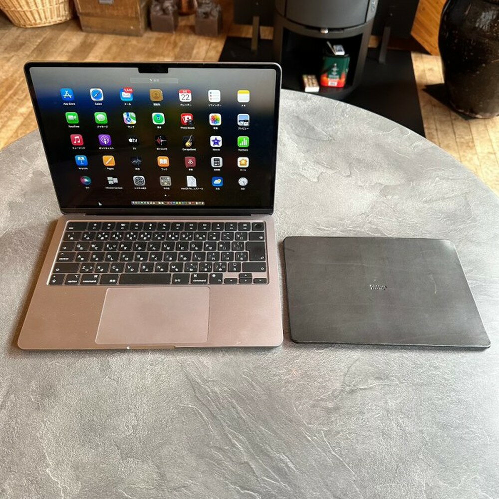 国産 レザー マウスパット(ブラック)