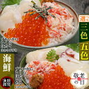 【ふるさと納税】三色 五色 海鮮 セット | 敬老の日 敬老 敬老ギフト ギフト 贈り物 贈答 選べる 化粧箱入り 化粧箱 海鮮丼 北海道 ずわい ずわいがに ズワイガニ ずわい蟹 かに カニ 蟹 ホタテ ほたて 帆立 いくら イクラ いくら醤油漬 いか