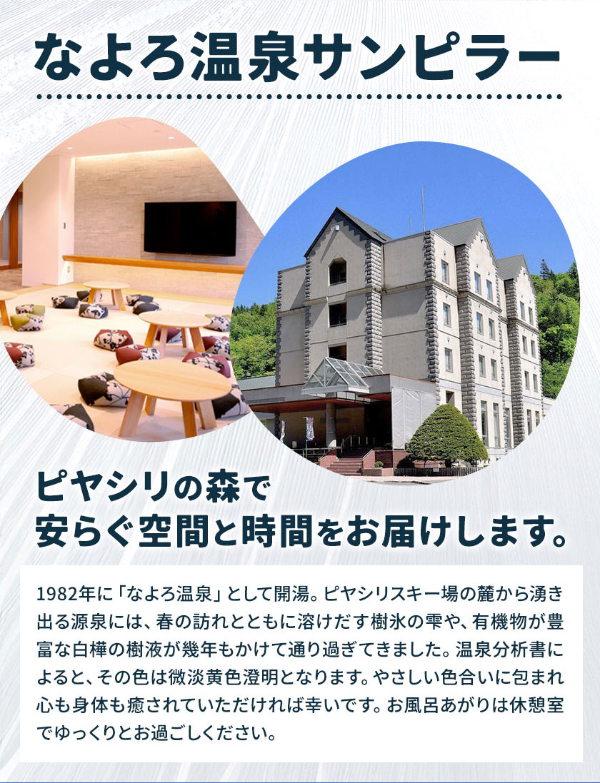 【ふるさと納税】なよろ温泉サンピラー 温泉 入浴 回数券（11回分）《9月上旬-3月上旬頃出荷》北海道 名寄市 入浴券 名寄ピヤシリスキー場 サウナ