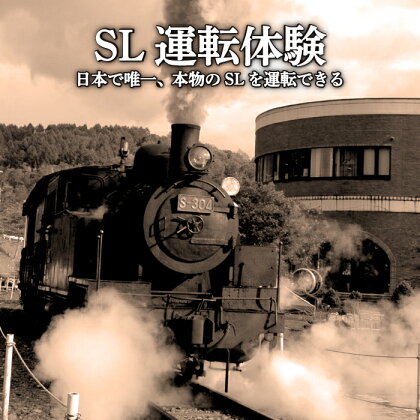 SL運転体験　＜日本で唯一、本物のSL※1939年日本車輛製蒸気機関車S－304を運転できる＞【寄附使途指定】【13026】